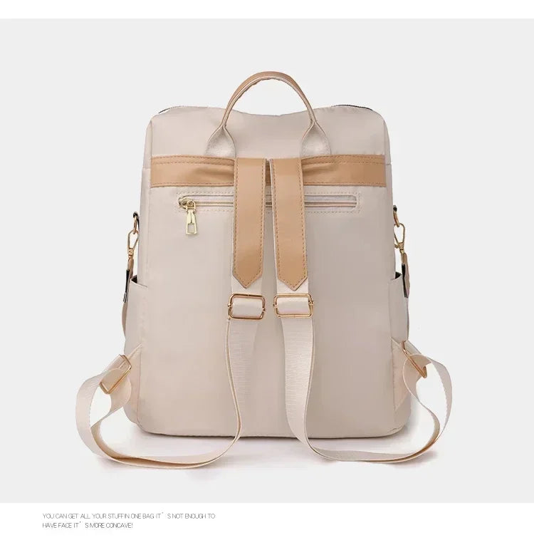 Elegant Nylon Backpack – Soft, Stylish &amp; Practical